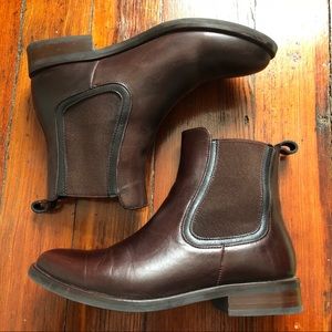 Thursday Boot Co. brown leather chelsea boots